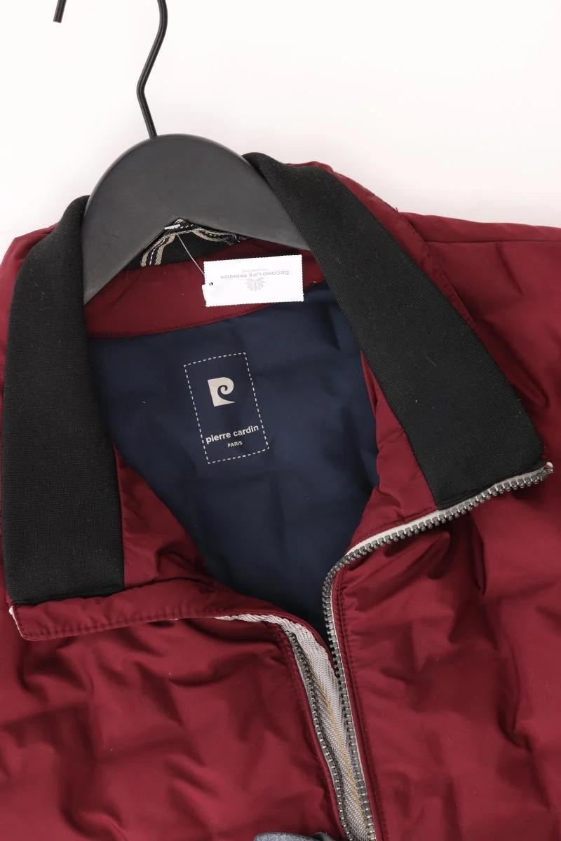 Pierre Cardin Daunenjacke für Herren Gr. 50 rot aus Polyester
