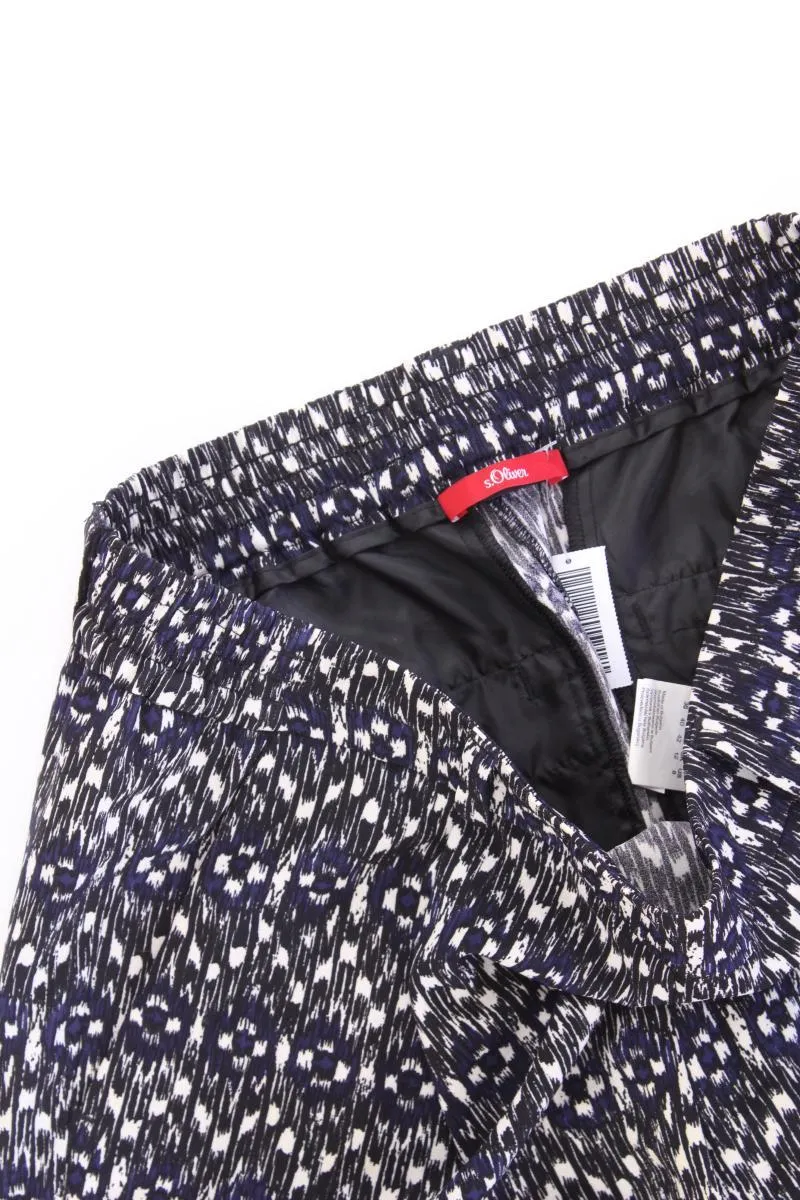 s.Oliver Stoffhose Gr. 38 neuwertig blau aus Polyester