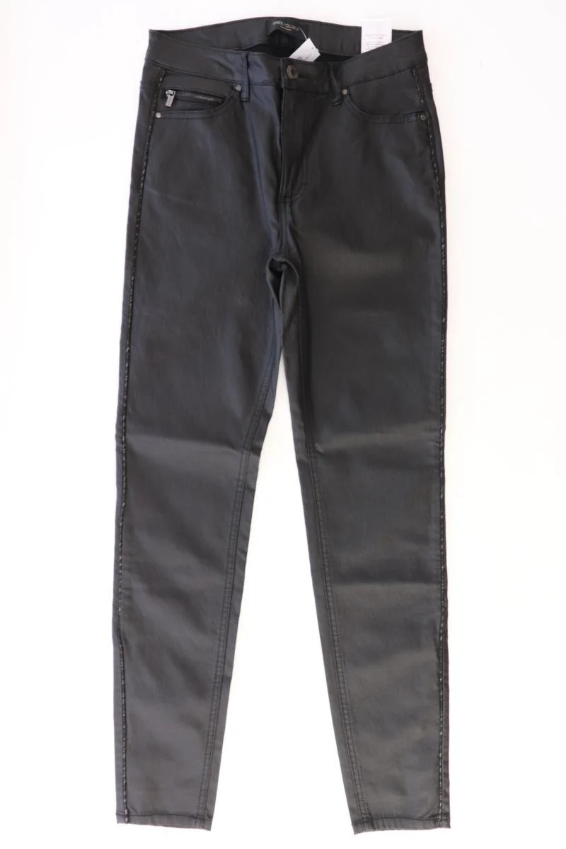 Free/Quent Kunstlederhose Gr. W28 schwarz aus Viskose