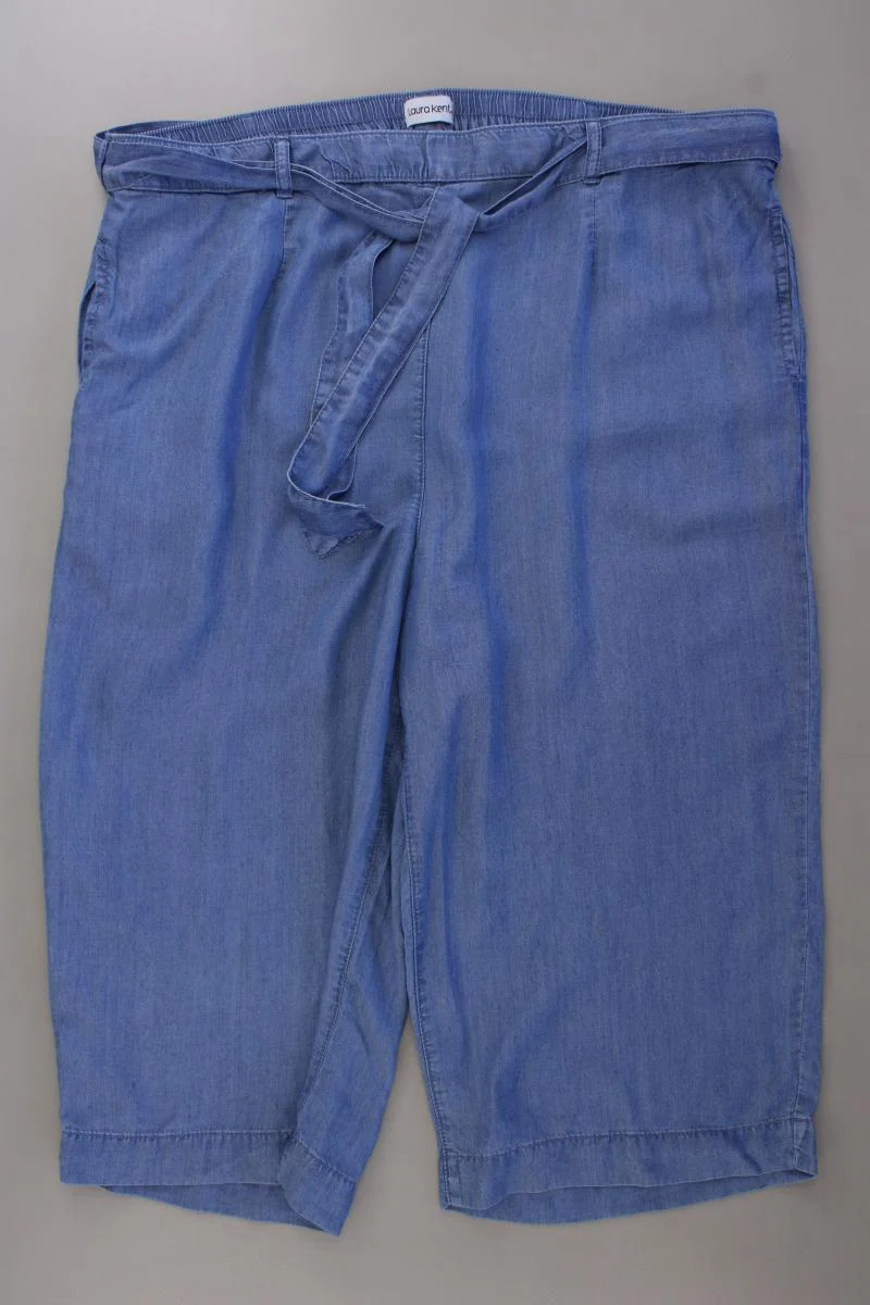 Laura Kent Stoffhose Gr. 52 neuwertig blau aus Lyocell