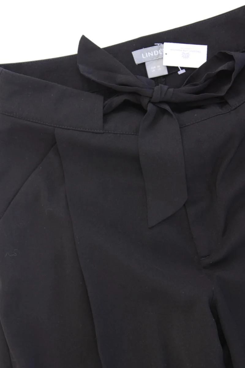 Lindex Baggy Pants Gr. 38 schwarz aus Polyester