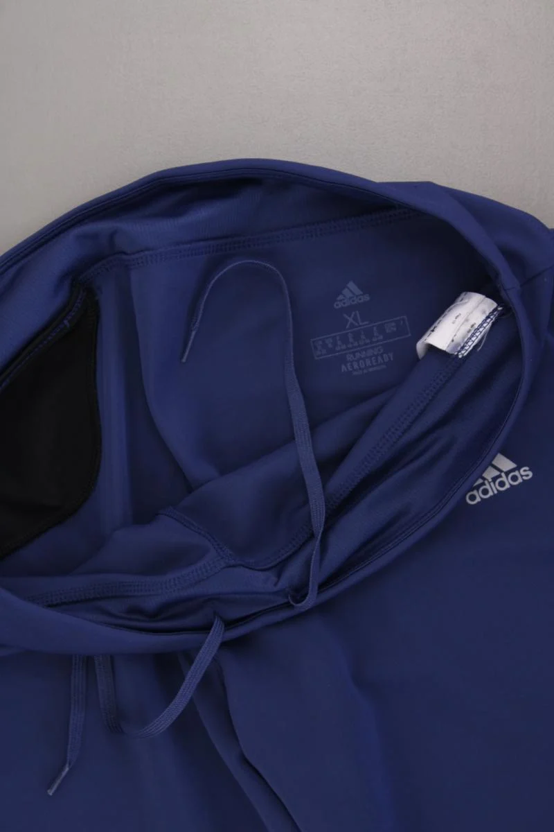 Adidas Sporthose Gr. XL neuwertig blau aus Polyester
