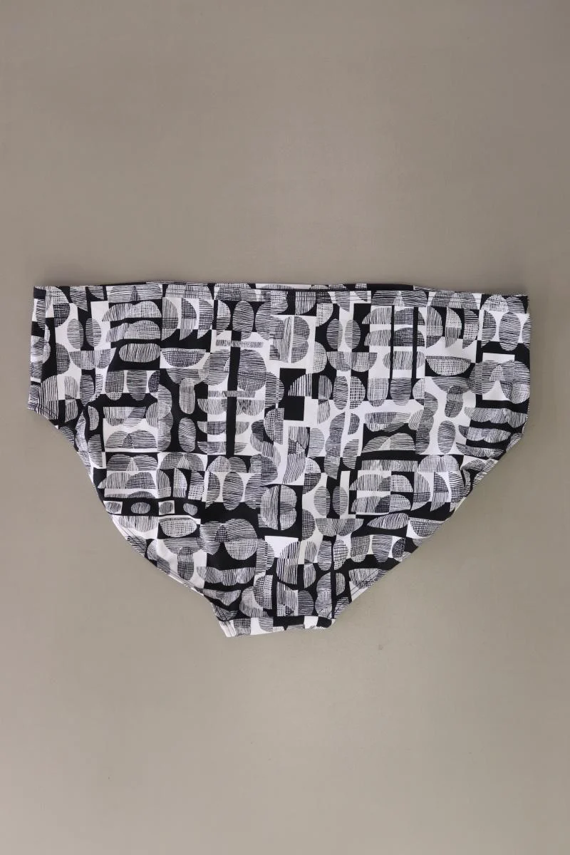 Ulla Popken Badehose Größe 58 weiß aus Polyester