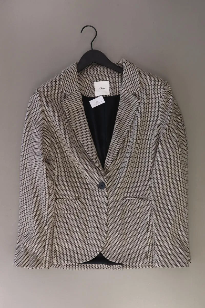 s.Oliver Longblazer Gr. 42 neuwertig braun aus Polyester