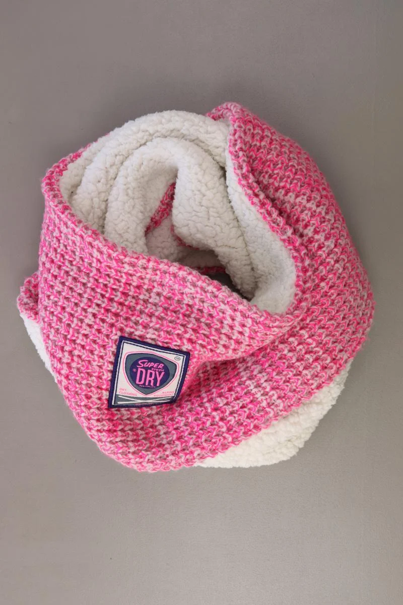 Superdry Schal pink aus Polyester