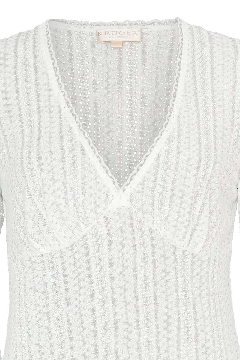 Trachten-Bluse langarm trasparent