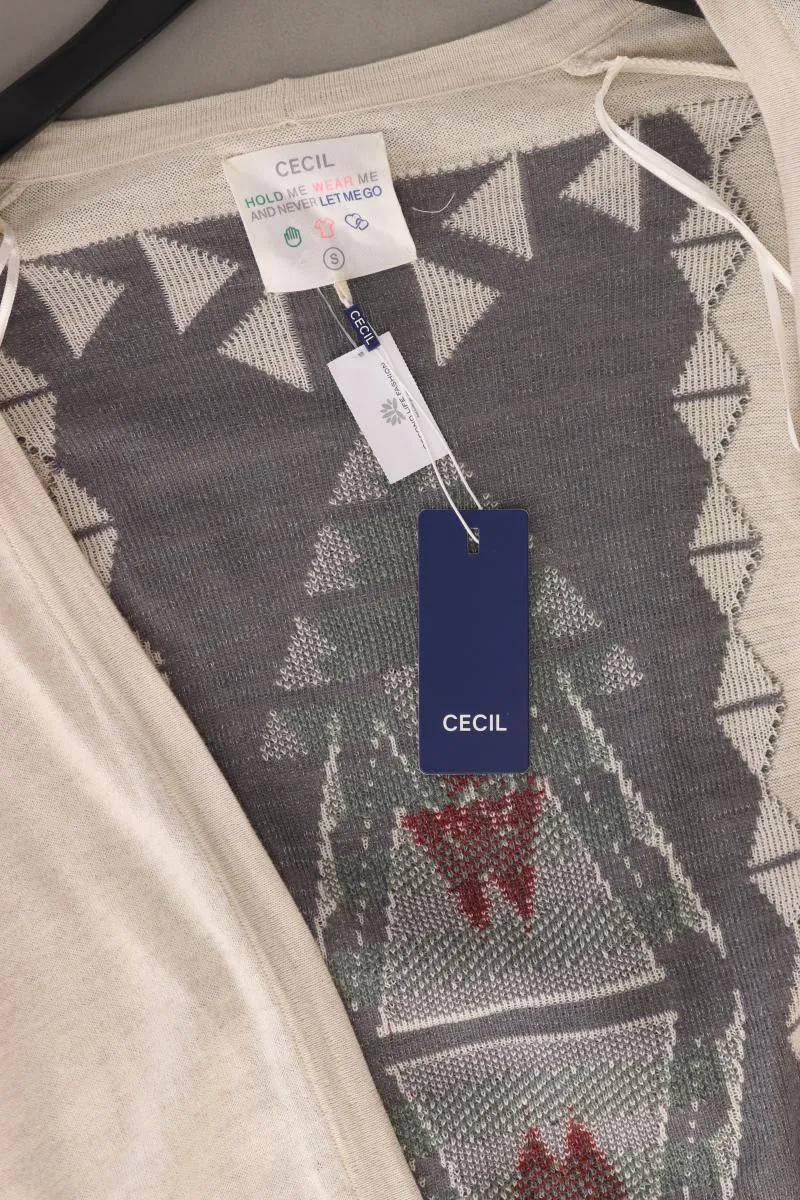 Cecil Strickjacke Gr. S neu mit Etikett Neupreis: 69,99€! Langarm creme