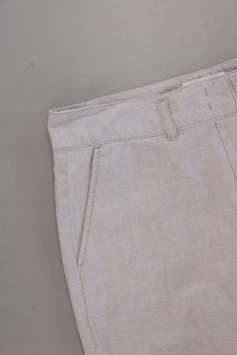 Christian Berg Leinenhose Gr. 36 neuwertig grau
