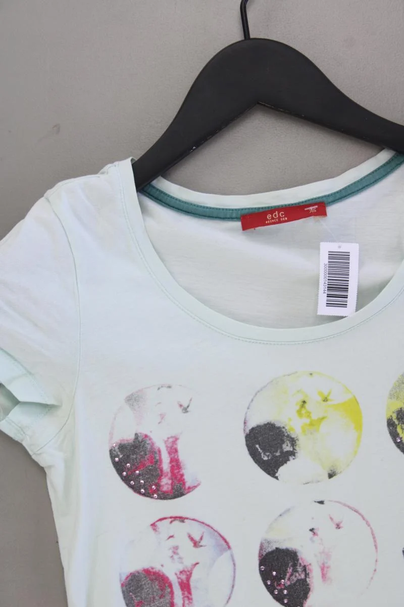 edc by Esprit Shirt mintgrün Gr. XS Kurzarm
