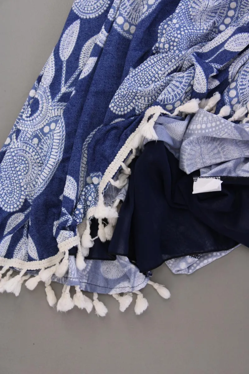 Trägertop Gr. OneSize blau aus Polyester