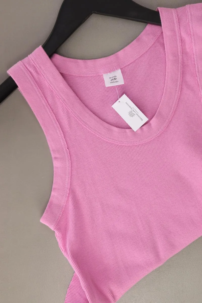 Brandy Melville Crop Top Gr. OneSize rosa aus Baumwolle