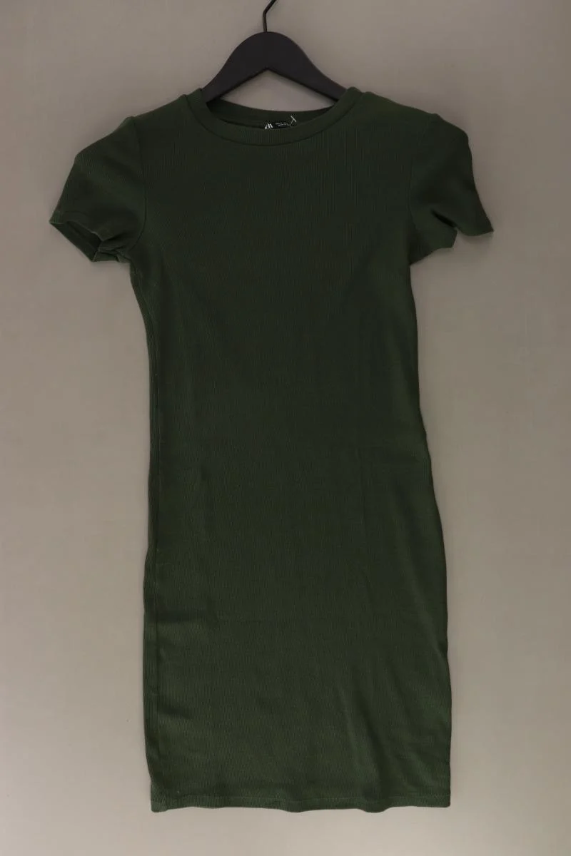Zara Kurzarmkleid Gr. S olivgrün