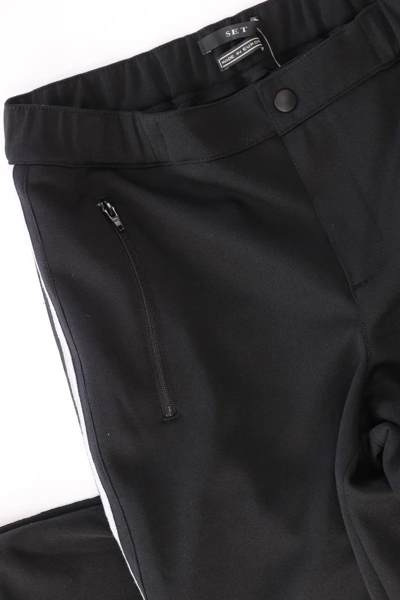 Set Stoffhose Gr. 36 schwarz aus Polyester