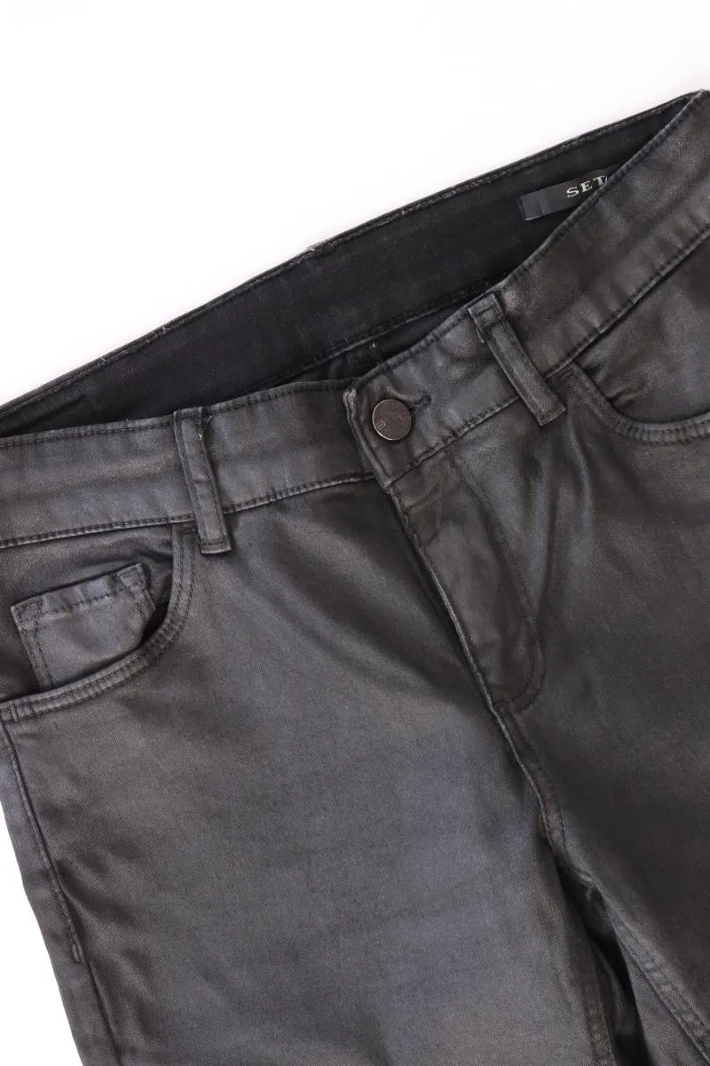 Set Five-Pocket-Hose Gr. 38 grau aus Baumwolle