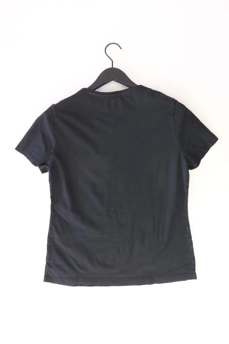 Adidas Printshirt Gr. L Kurzarm schwarz aus Baumwolle