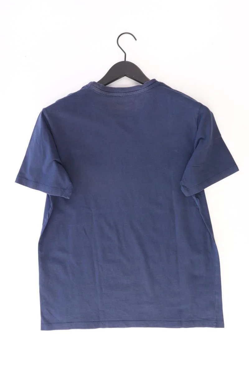 Levi's Printshirt für Herren Gr. M Kurzarm blau aus Baumwolle