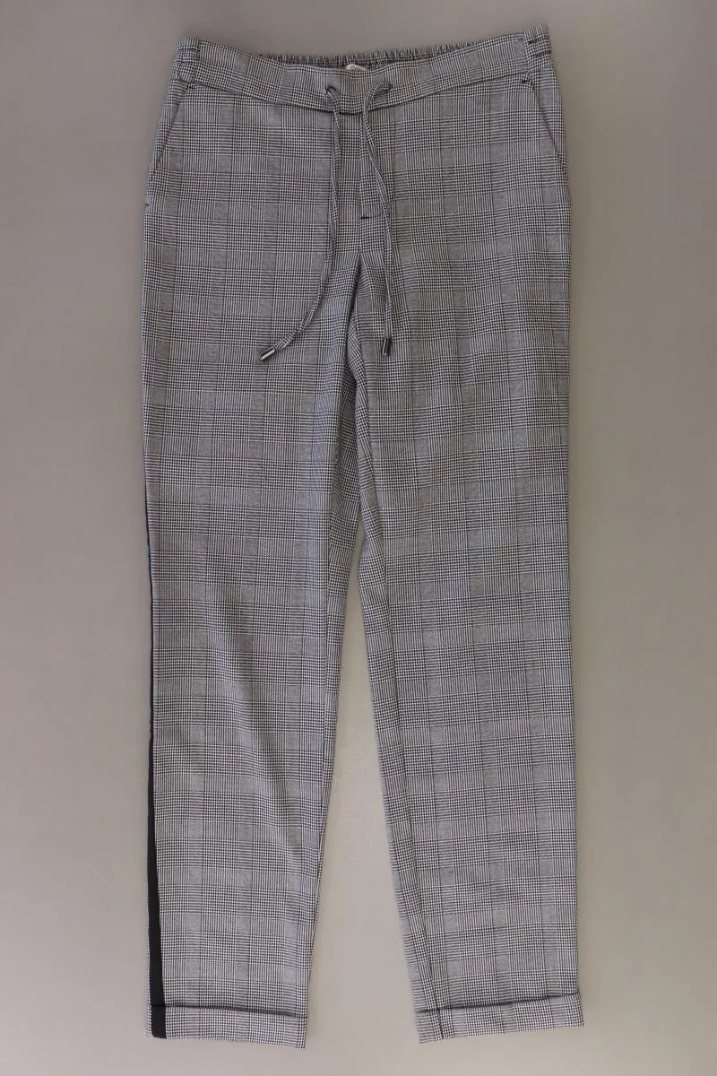 comma, Stoffhose Gr. 34 hahnentritt grau