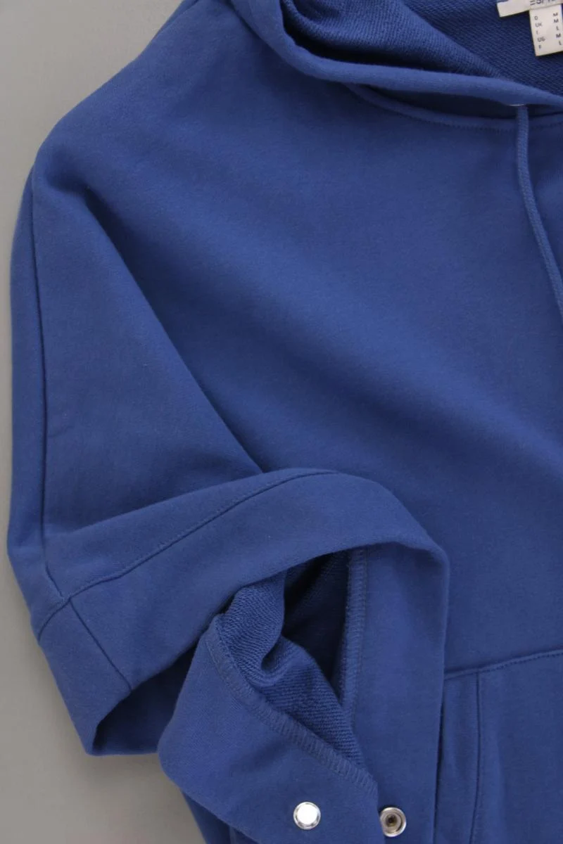 Esprit Hoodie Gr. M blau aus Baumwolle