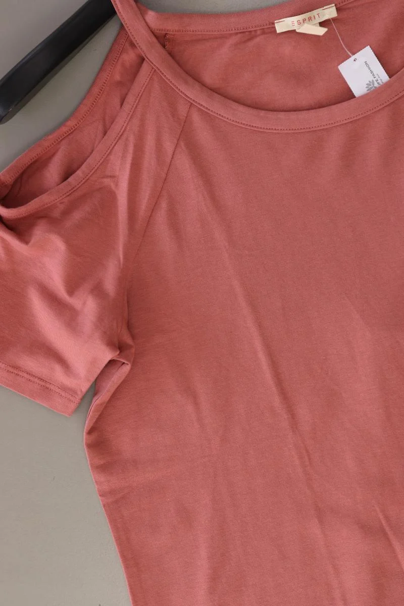 Esprit T-Shirt Gr. M Kurzarm rosa aus Baumwolle