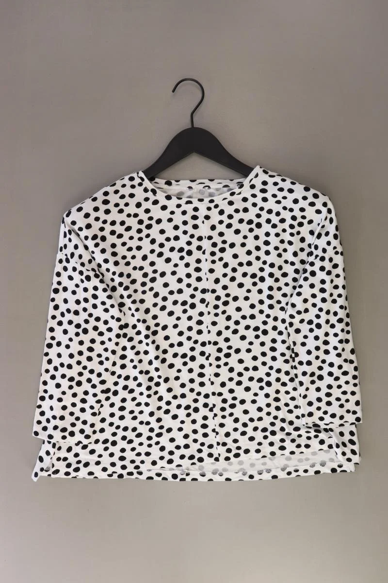 Opus Shirt "Sotti" Gr. 36 gepunktet 3/4 Ärmel weiß aus Viskose