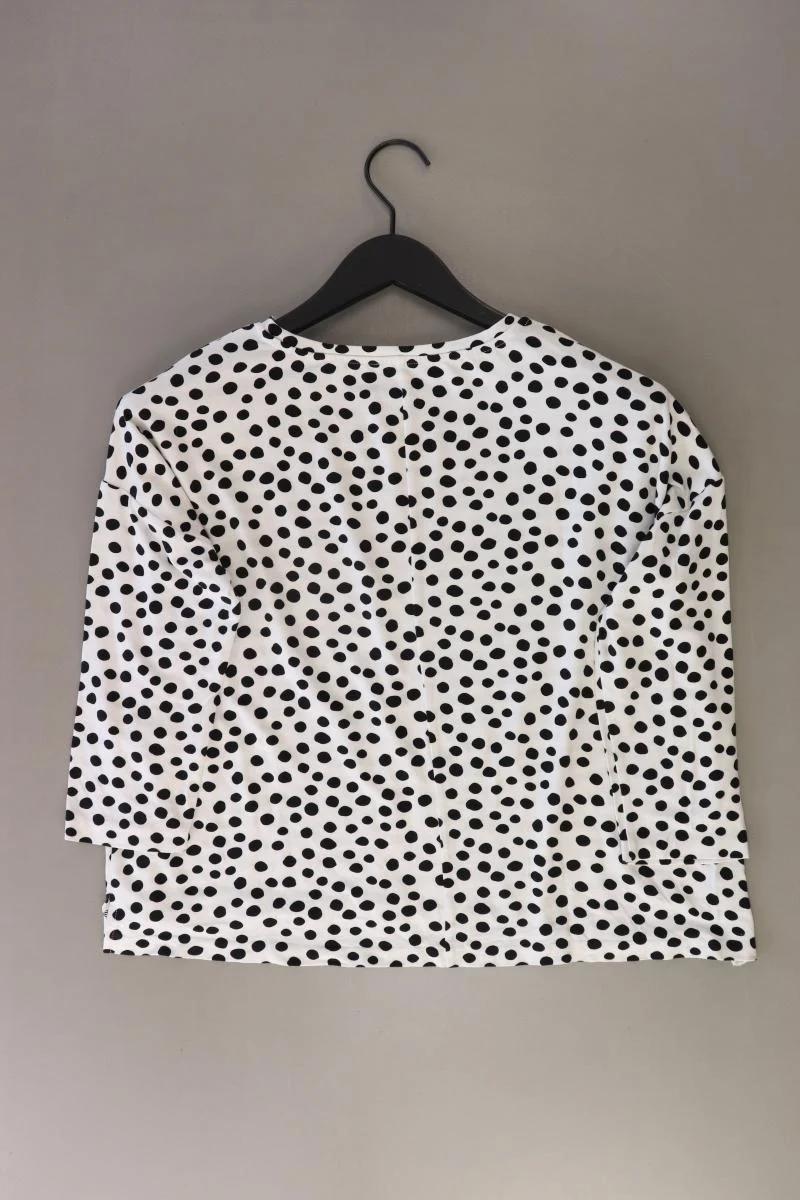 Opus Shirt "Sotti" Gr. 36 gepunktet 3/4 Ärmel weiß aus Viskose