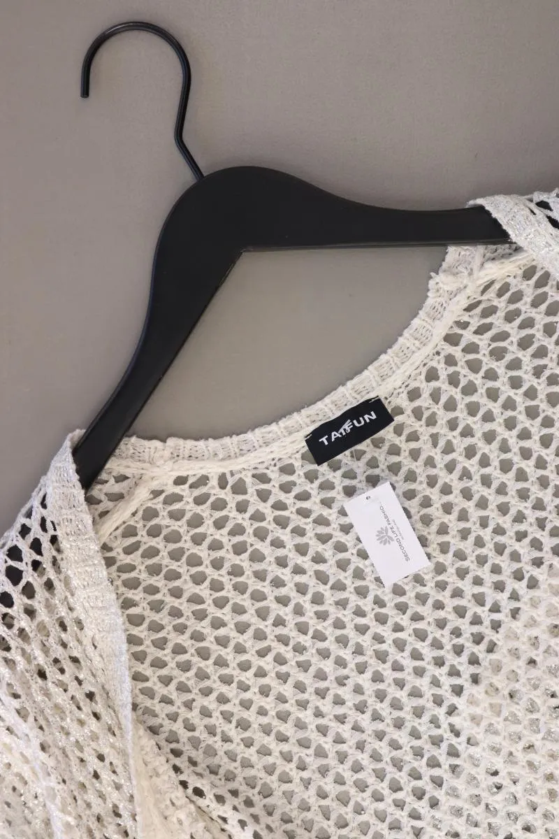 Taifun Regular Cardigan Gr. L Langarm silber