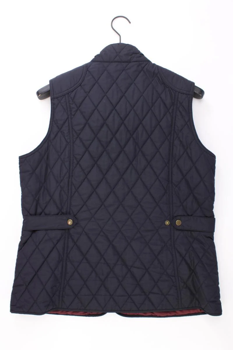 Barbour Steppweste Gr. 42 blau aus Polyester