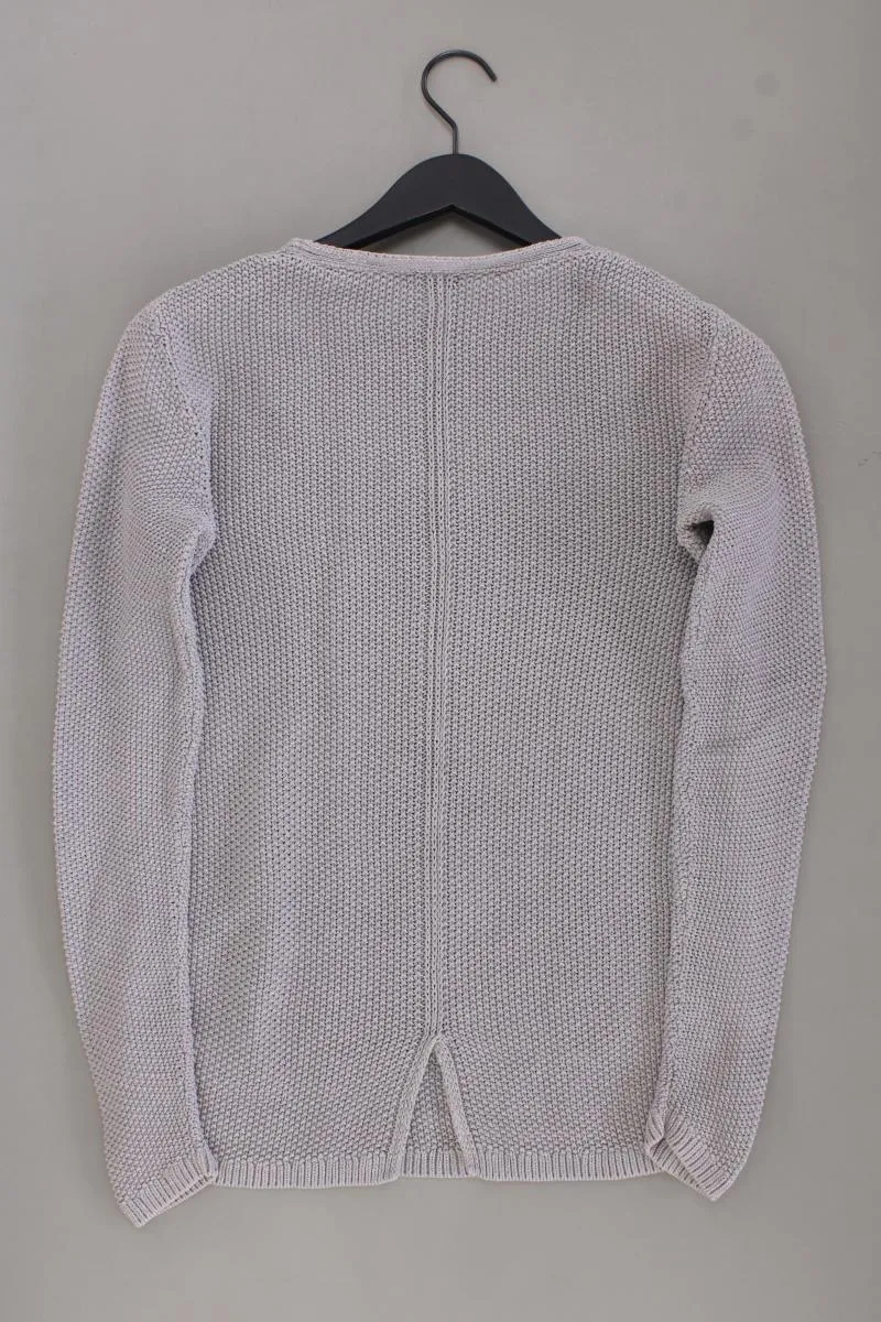 Tom Tailor Pullover mit Glitzergarn Gr. S grau aus Baumwolle