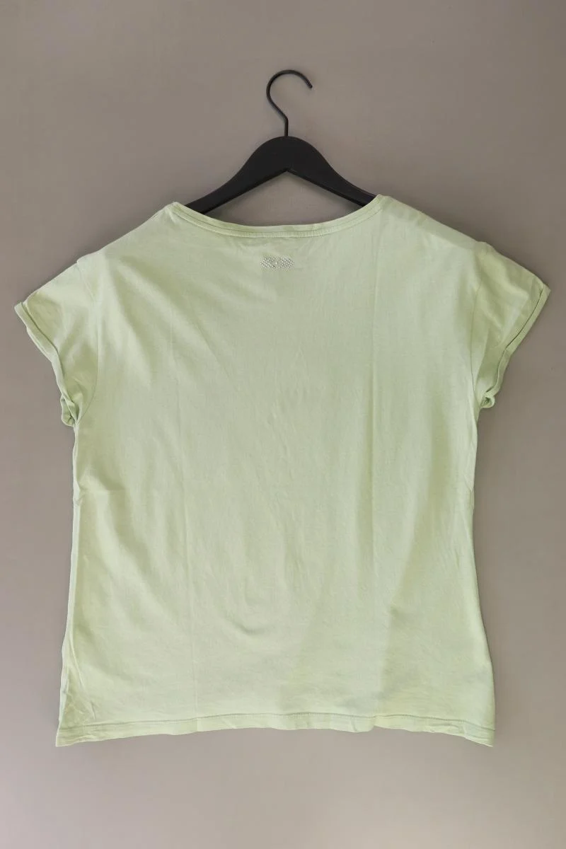 Street One Printshirt Gr. 40 Kurzarm grün aus Baumwolle