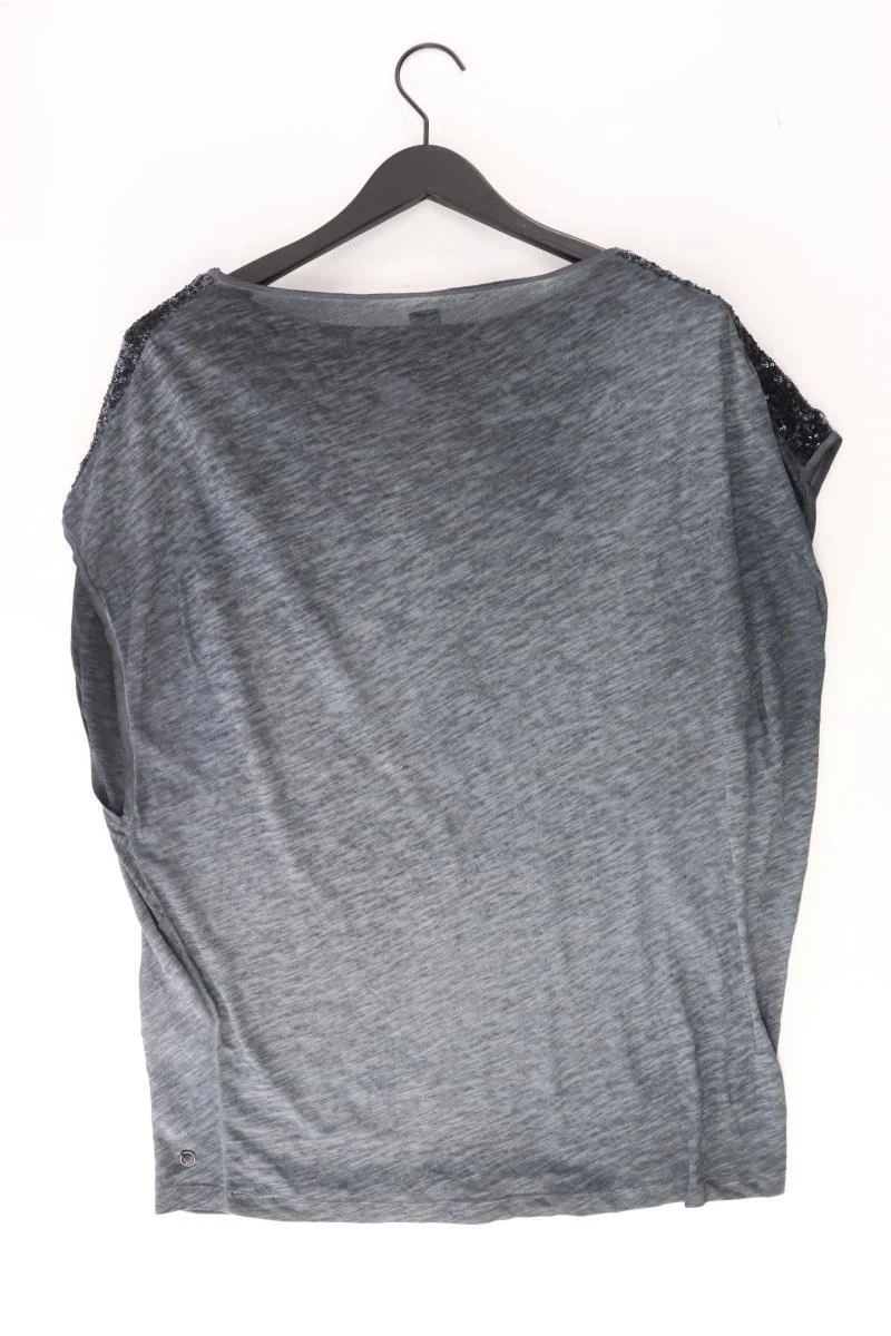 Replay T-Shirt Gr. S Kurzarm grau aus Viskose