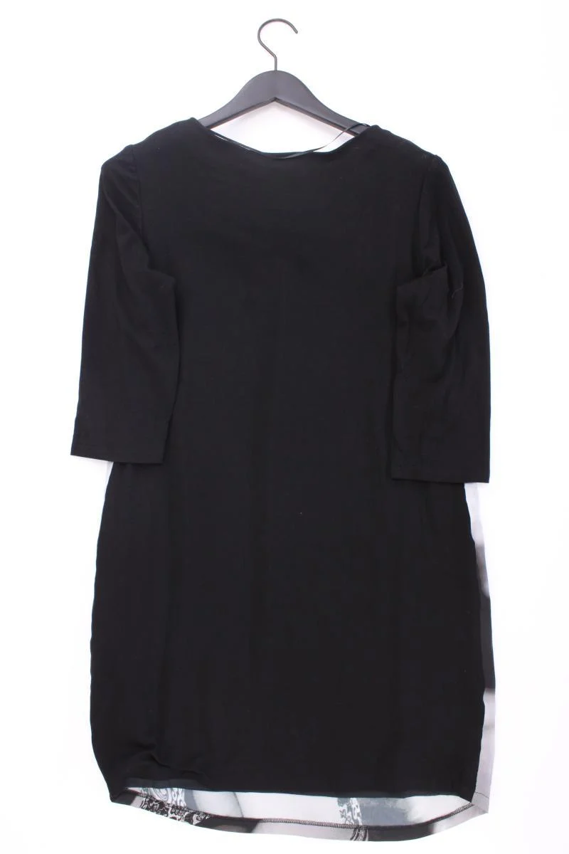 Steilmann Midikleid Gr. 38 neuwertig 3/4 Ärmel schwarz aus Viskose