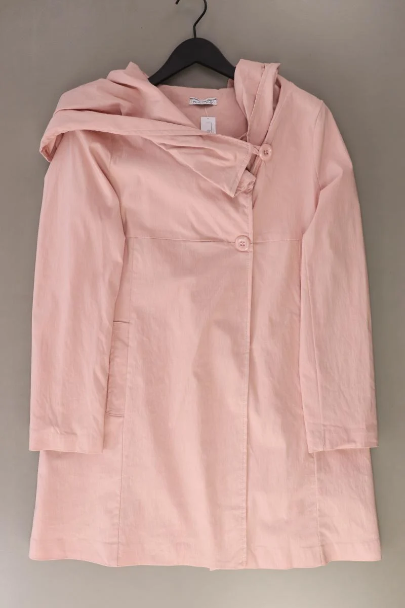 Made in Italy Übergangsmantel Gr. M rosa aus Viskose