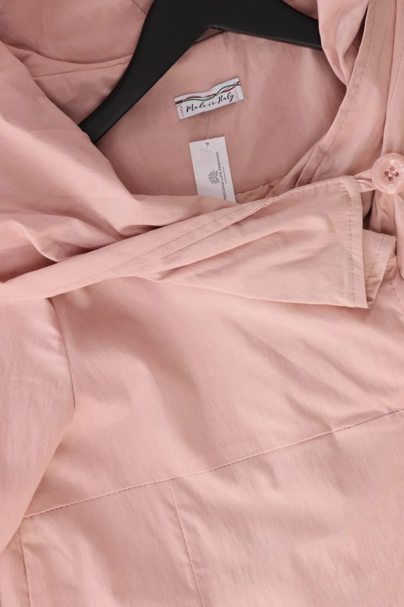 Made in Italy Übergangsmantel Gr. M rosa aus Viskose