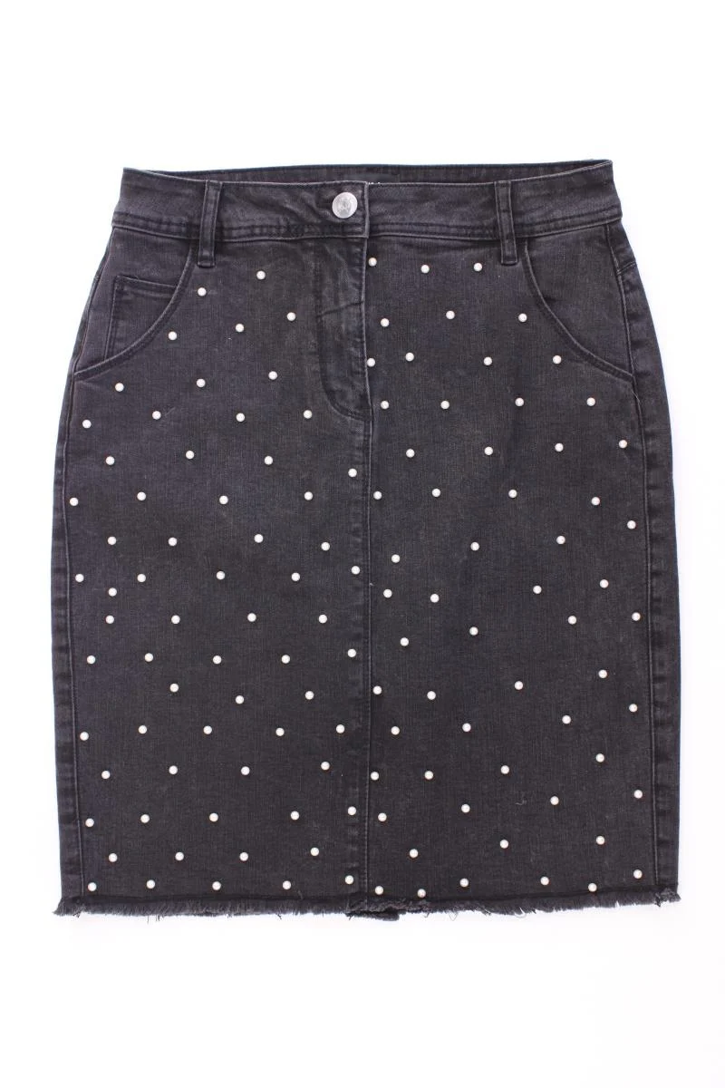 amy by AMY VERMONT Jeansrock Gr. 36 neuwertig grau aus Baumwolle