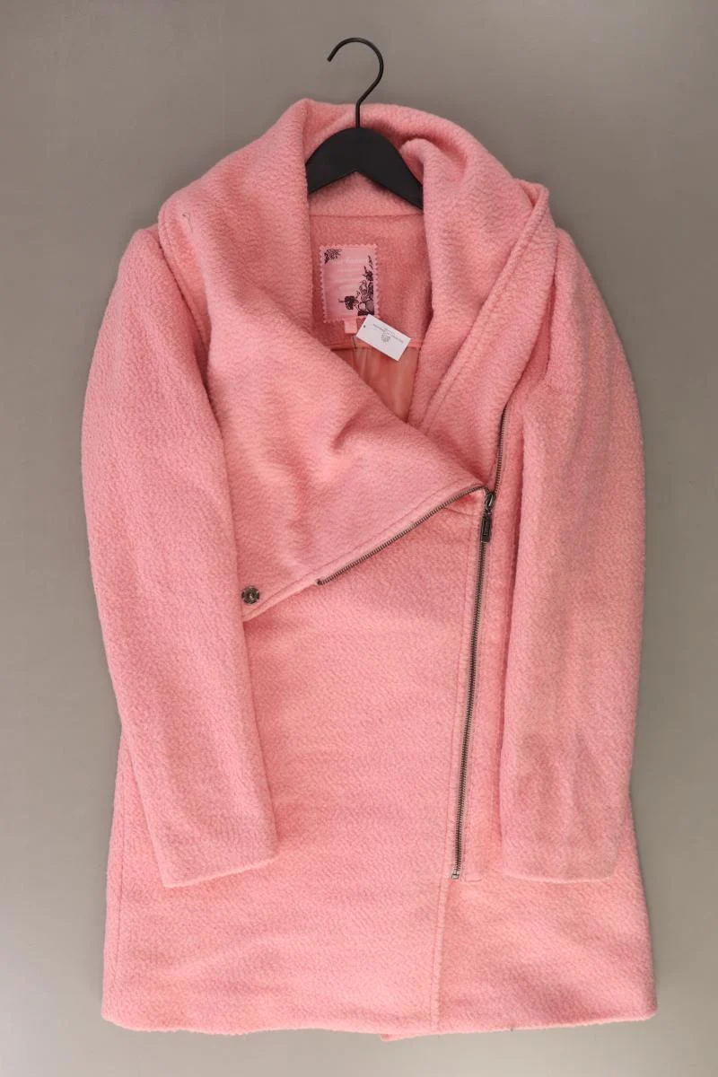 yest Regular Mantel Gr. 38 neuwertig rosa aus Polyester
