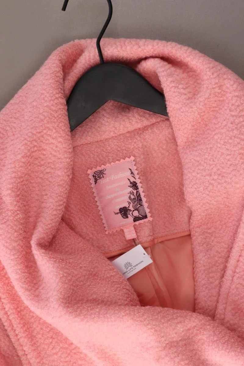 yest Regular Mantel Gr. 38 neuwertig rosa aus Polyester