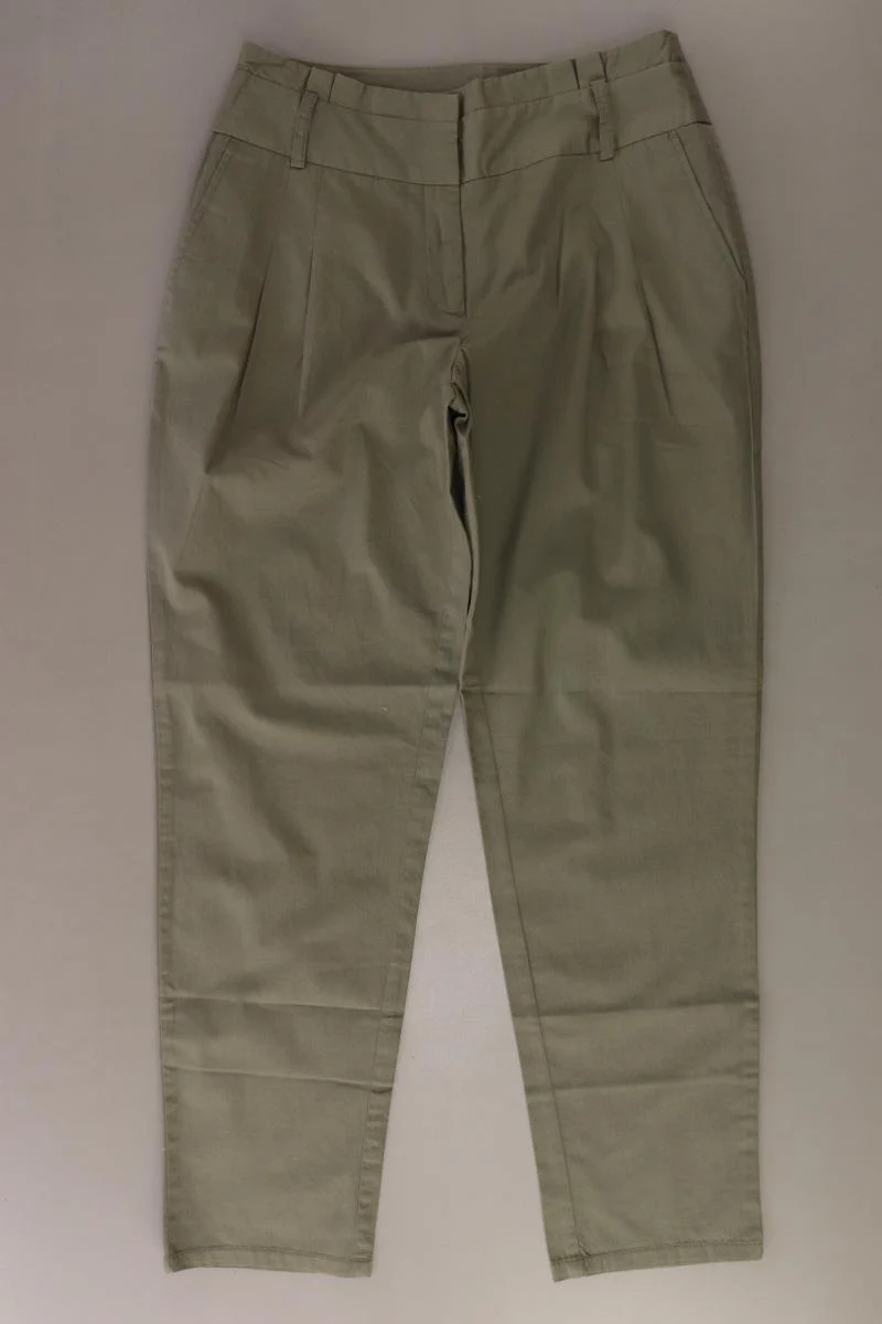 Aniston Hose Gr. 36 olivgrün aus Baumwolle