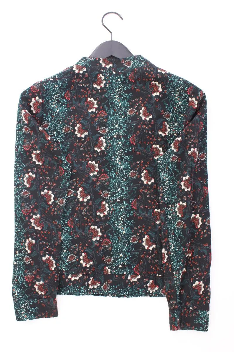 Reserved Blouson Gr. 34 mit Blumenmuster Langarm mehrfarbig aus Polyester