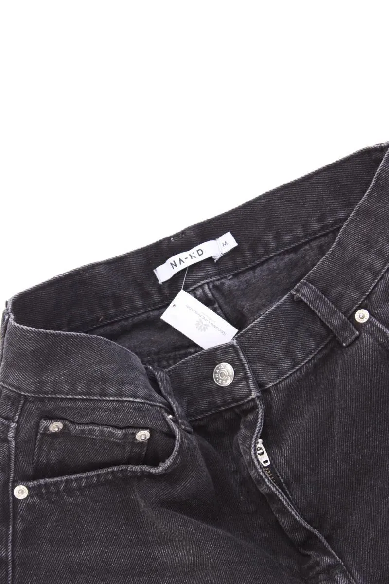 NA-KD Jeansrock Gr. M grau aus Baumwolle