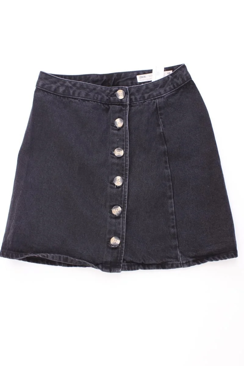 Asos Jeansrock Gr. 36 grau aus Baumwolle