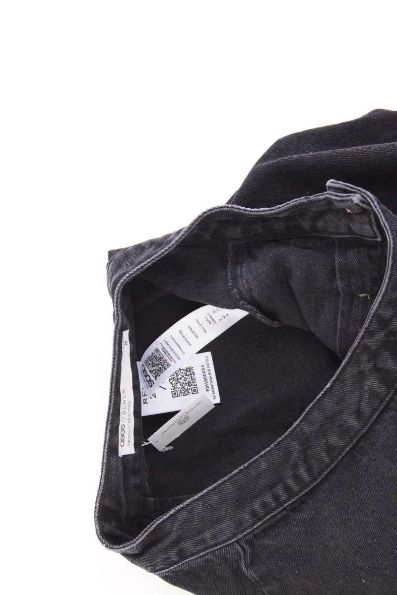 Asos Jeansrock Gr. 36 grau aus Baumwolle