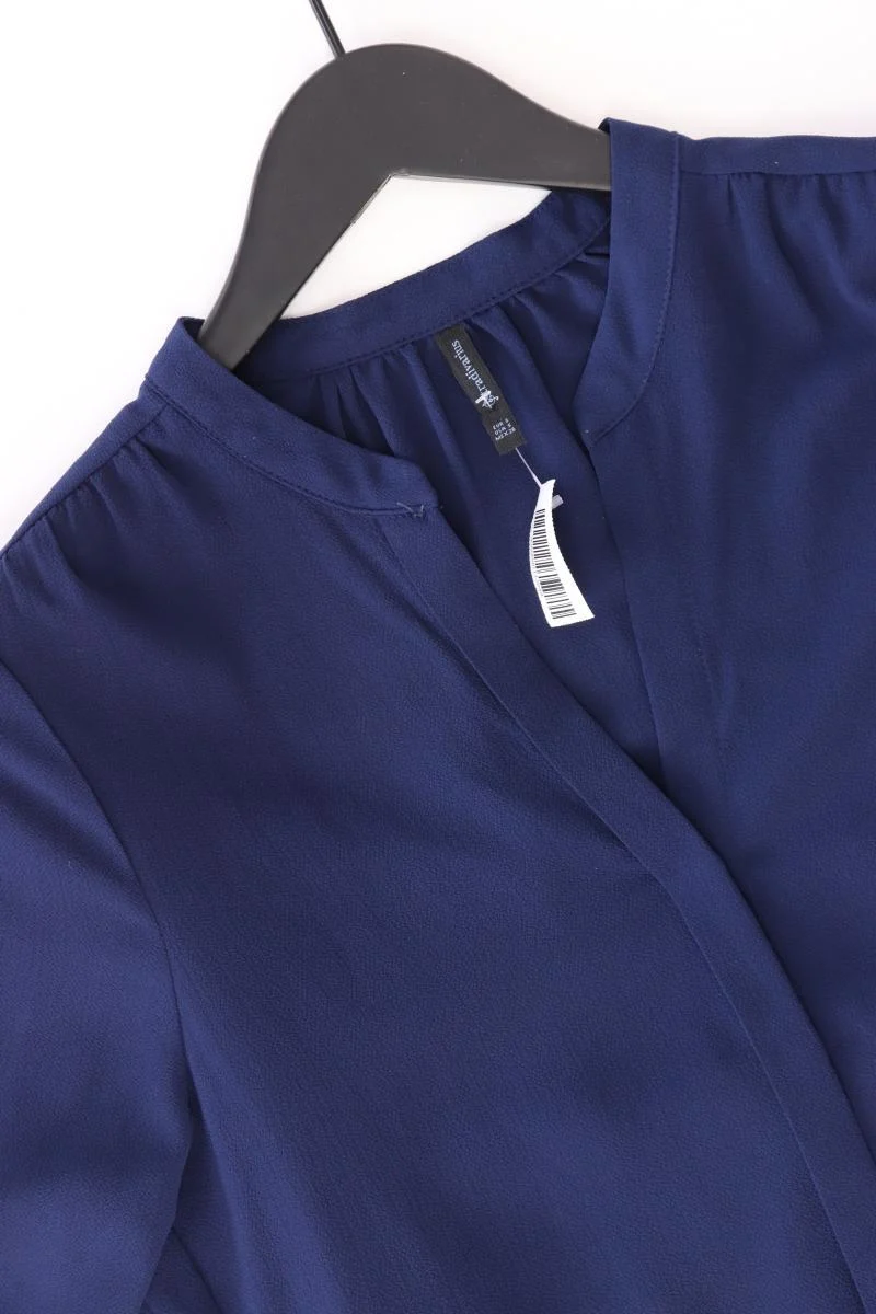 Stradivarius Midikleid Gr. S 3/4 Ärmel blau aus Polyester