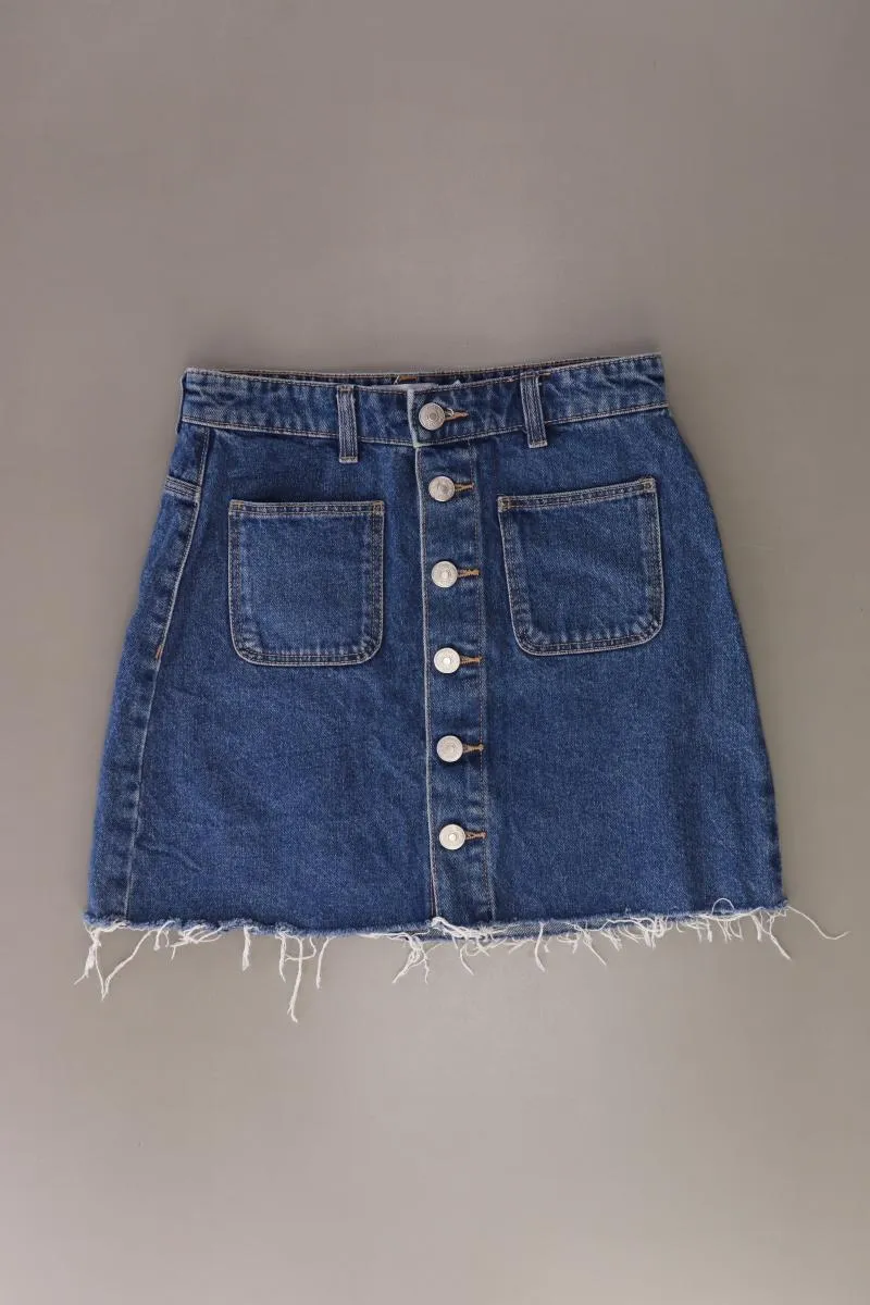 Zara Jeansrock Gr. S blau aus Baumwolle