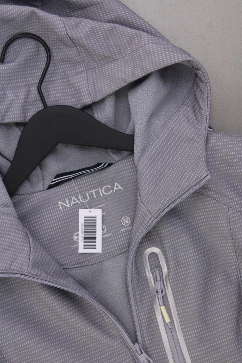 Nautica Kapuzenjacke Gr. XL grau aus Polyester
