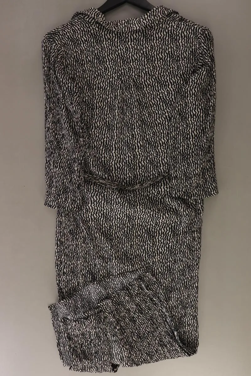 Minimum Maxikleid Gr. 38 3/4 Ärmel schwarz aus Viskose