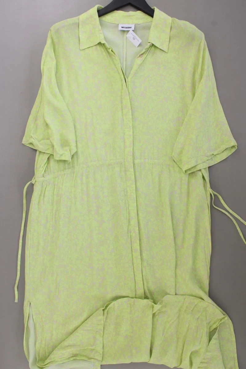 Weekday Maxikleid Gr. 48 3/4 Ärmel grün