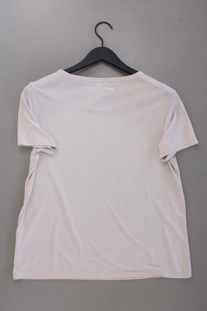 Street One T-Shirt Gr. 38 Kurzarm creme