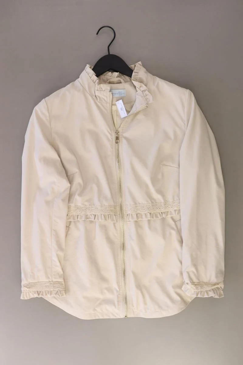 Himmelblau Lange Jacke Gr. 36 creme aus Polyester
