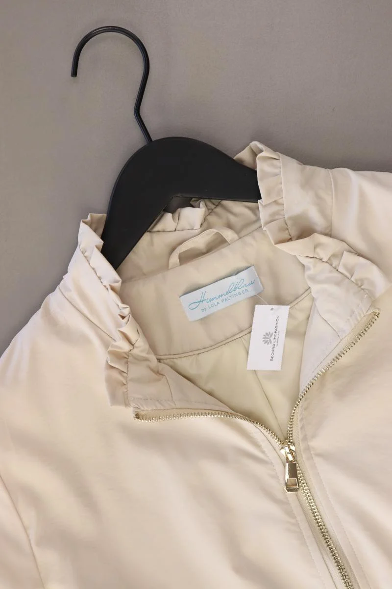 Himmelblau Lange Jacke Gr. 36 creme aus Polyester