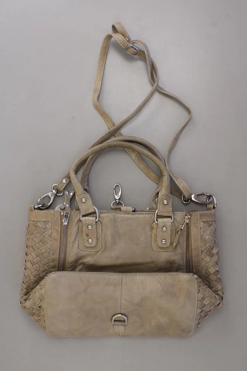 Bull Hunt Henkeltasche grau aus Leder